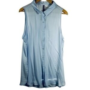 DIVIDED Sleeveless Viscose Blouse Size 12‎
